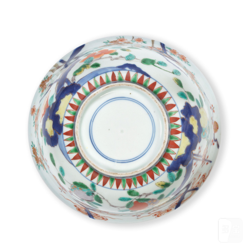 江戶時代 十七/十八世紀 伊萬里石榴紋盌 | AN IMARI 'POMEGRANATES' BOWL - 图7